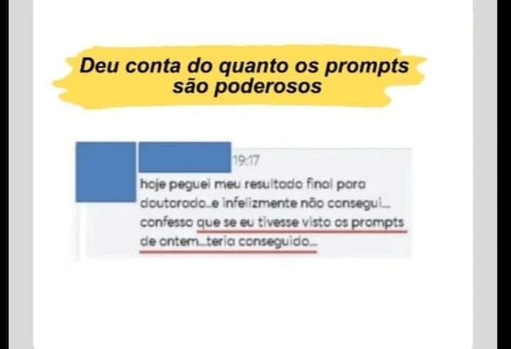 Depoimentos de alunos